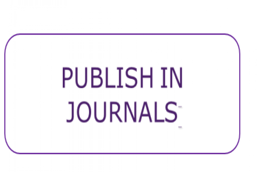 PUBLISH IN JOURNALS PUBLISH IN JOURNALS