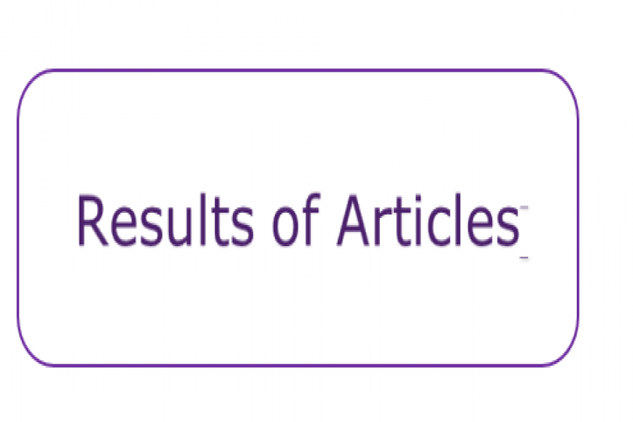 The time of announcement of the results of articles arbitration The time of announcement of the results of articles arbitration